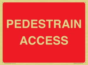 PEDESTRAIN ACCESS